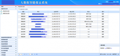 德陽某運營商大數(shù)據(jù)智能報表系統(tǒng)